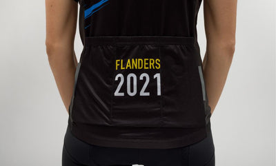 Santini UCI FLANDERS 2021 Unisex Windbreaker Vest EC54575SPLA