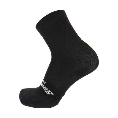 Santini UCI Rainbow Bisiklet Çorap