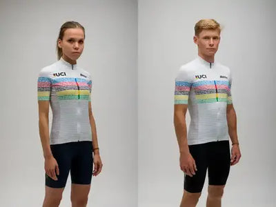Santini UCI World Champion Master Men's Cycling Jersey RE94075CMASTR