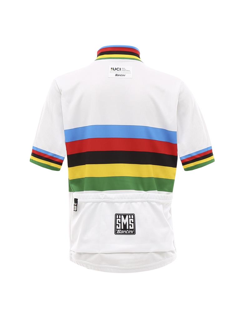 Santini UCI World Champion Özel Seri Çocuk Bisiklet Forması RE942B14WC