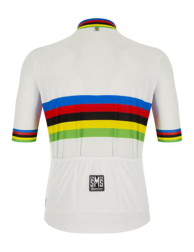 Santini UCI WORLD CHAMPION Polartec Kumaşlı Erkek Bisiklet Forması RE94075CWORLDECO