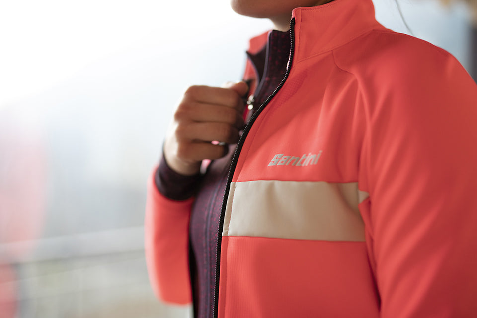Maillot Vélo Hiver Thermique Femme Santini VEGA H20 0W51775VEGAH20