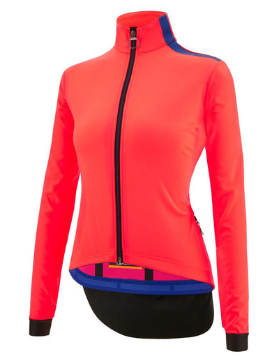Santini VEGA MULTI With Hood Polartec Kadın Kışlık Bisiklet Ceketi 3W508L75VEGAMULT - Görsel 2
