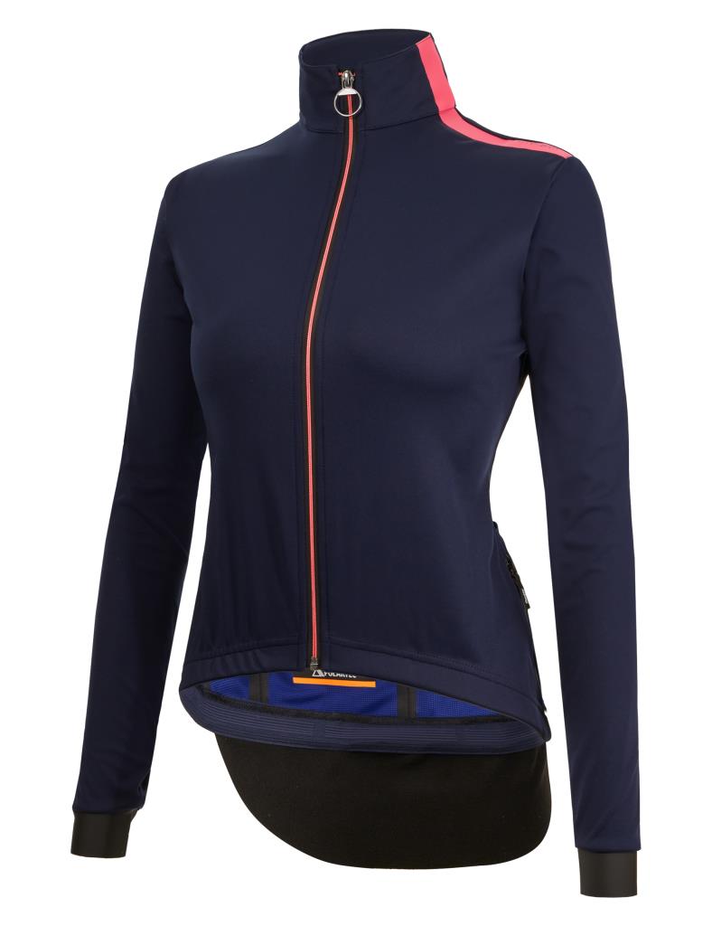 Santini VEGA MULTI With Hood Polartec Kadın Kışlık Bisiklet Ceketi 3W508L75VEGAMULT - Görsel 5