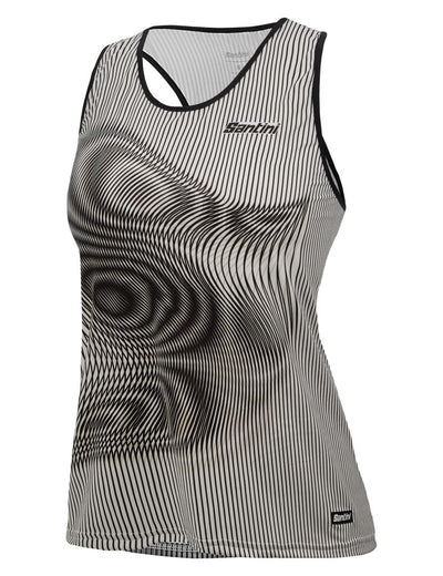 Santini VORTEX Kadın Büyük Beden Spor Üst 3S63GLLVRTX - Görsel 5