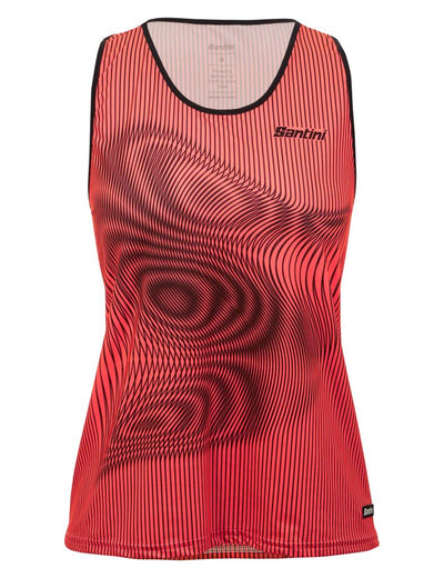 Santini VORTEX Kadın Büyük Beden Spor Üst 3S63GLLVRTX - Görsel 7