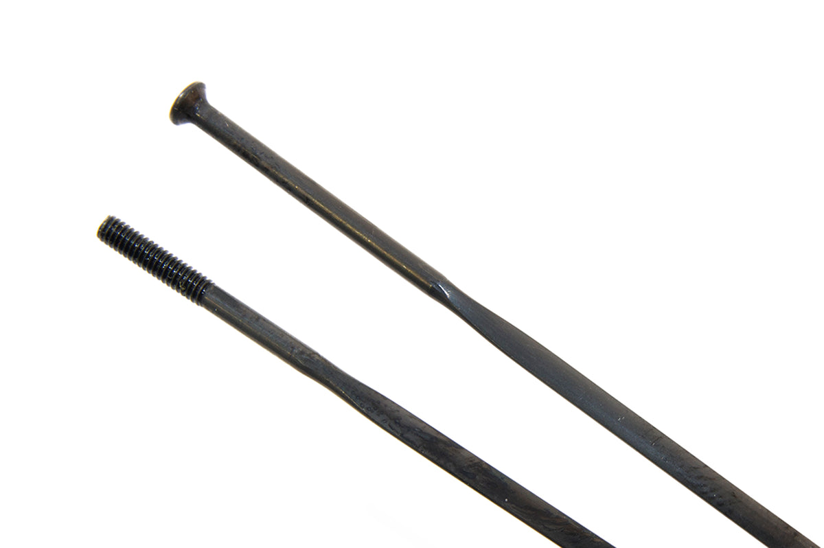 Sapim CX Ray SP Jant Teli Straight Pull Düz Başlı 298mm Siyah