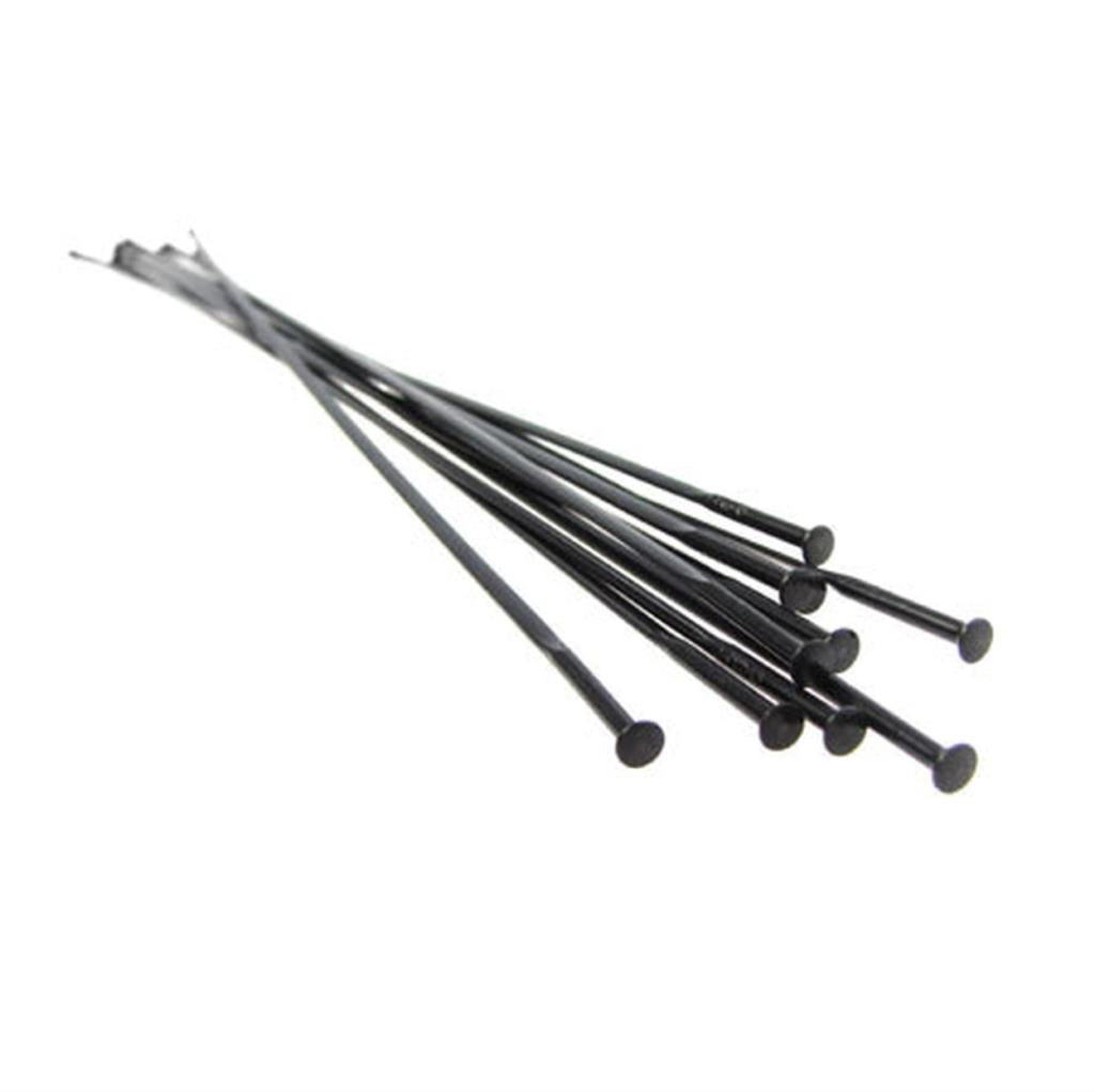 Sapim CX Ray SP Jant Teli Straight Pull Düz Başlı 298mm Siyah - Görsel 4