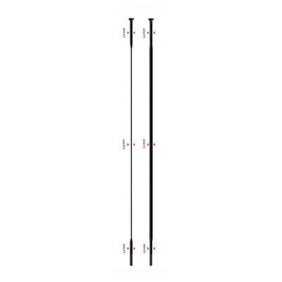 Sapim CX Ray SP Jant Teli Straight Pull Düz Başlı 298mm Siyah - Görsel 12