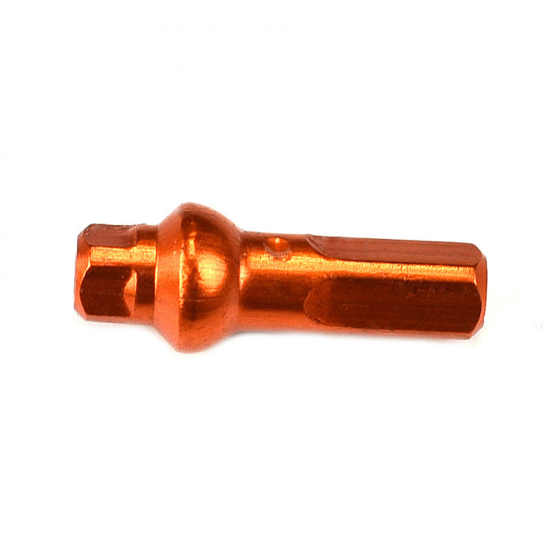 Sapim Polyax Alu Square Double Secure Lock Jant Teli Başlığı Turuncu 16mm - Görsel 3