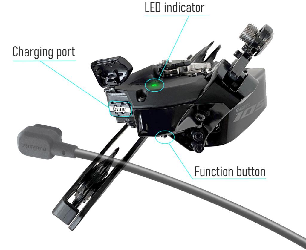 Shimano 105 Di2 Arka Aktarıcı RD-R7150 12 Vites IRDR7150E - Görsel 4