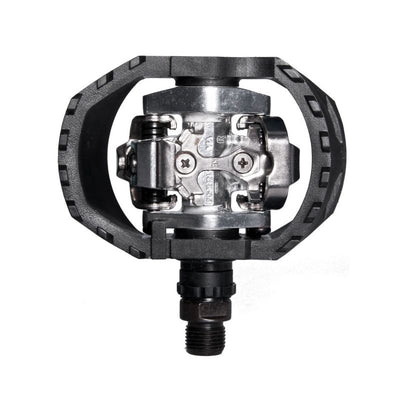 Shimano Bisiklet Spd Pedal  PD-M424 Gümüş/Siyah SM-SH51 Kilit İle Birlikte