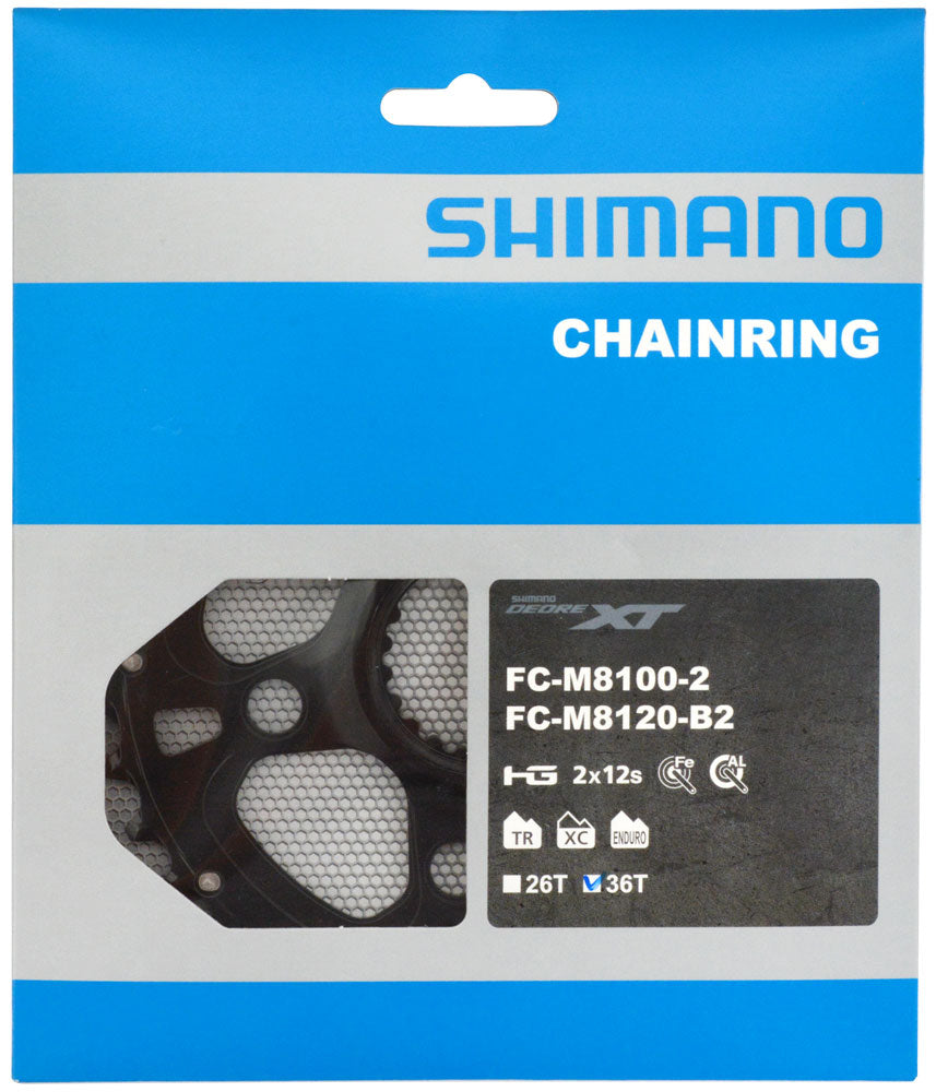 SHIMANO DEORE XT Aynakol dişlisi FC-M8100-2/FC-M8120-B2 için 36T Y0J898010 - Görsel 2