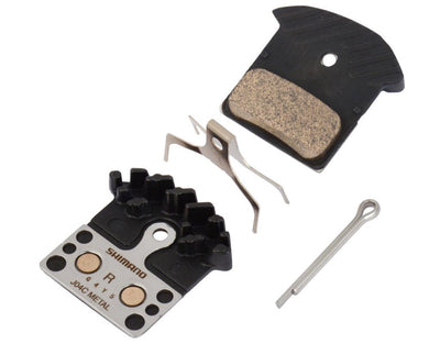 Shimano Deore XT | SLX | XTR Uyumlu Metal Disk Fren Balatası J04C-MF Icetech Kutusuz IBPJ04CMFBS - Görsel 2