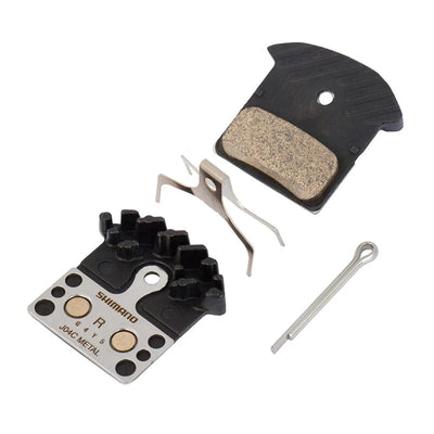 Shimano Deore XT | SLX | XTR Uyumlu Metal Disk Fren Balatası J04C-MF Icetech Kutusuz IBPJ04CMFBS - Görsel 3