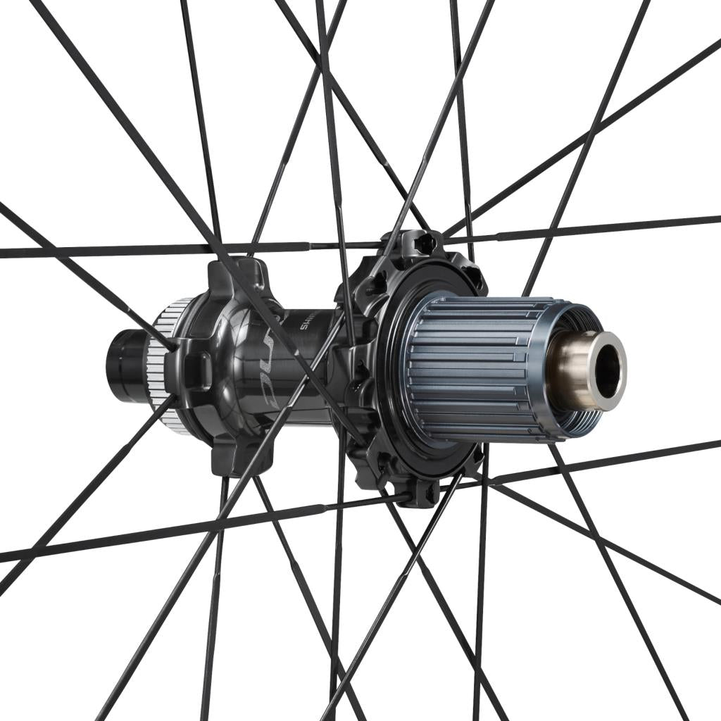 Shimano Dura-Ace C60 Karbon Jant Seti Tubeless WH-R9270-C60-TL Centerlock EWHR9270C60LFEREDB - Görsel 5