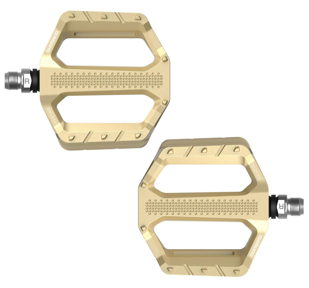 Shimano PD-EF202 Bicycle Pedal Platform Gold EPDEF202K
