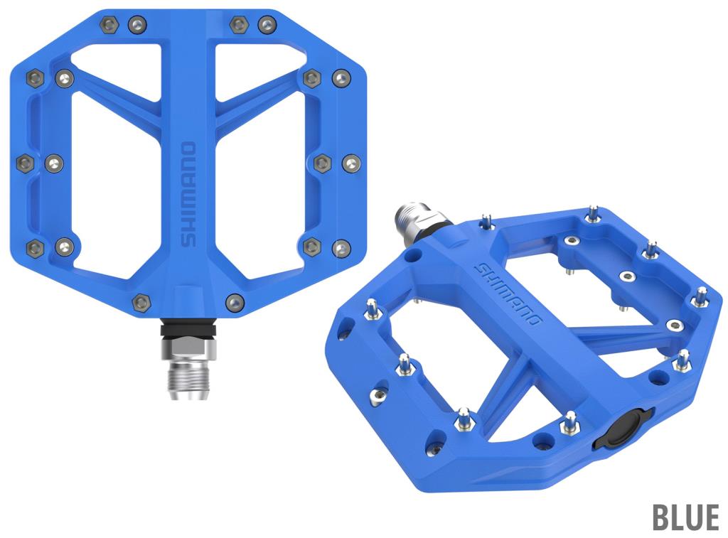 Shimano PD-GR400 Platform Pedal Mavi BMX/DH EPDGR400B - Görsel 2