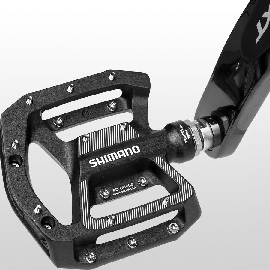 Shimano PD-GR500 Platform Pedal Çivili BMX-DH EPDGR500L - Görsel 2