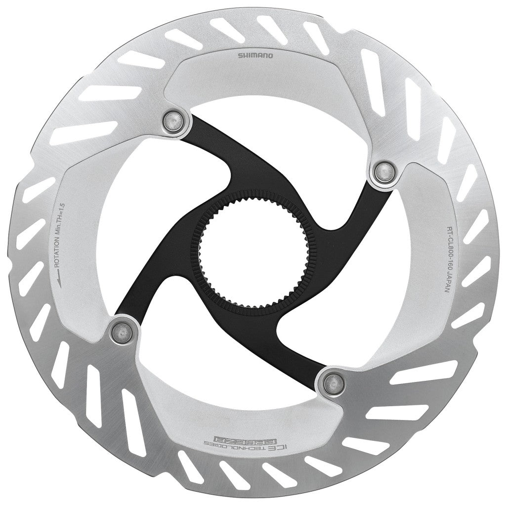Shimano RT-CL800 Centelock Rotor 140mm Icetech Freeza IRTCL800SSE