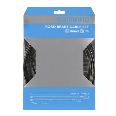Shimano SS Road Yol Bisikleti Fren Kablosu Seti Siyah Y80098019 - Görsel 3