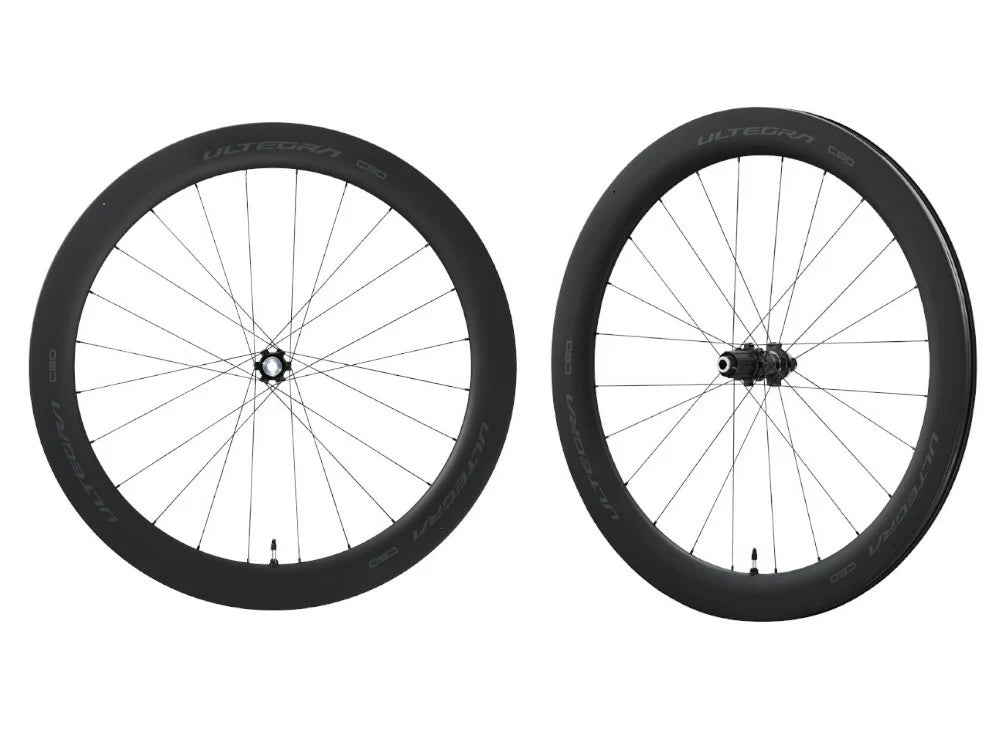 Shimano Ultegra C60 Karbon Jant Seti Tubeless WH-R8170-C60-TL Centerlock 12x100/12x142mm EWHR8170C60LFERED