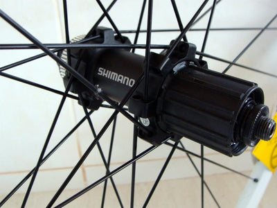 Paire de roues SHIMANO WH-MT 66 29 TUBELESS NOIR VERT