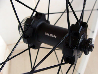 Paire de roues SHIMANO WH-MT 66 29 TUBELESS NOIR VERT