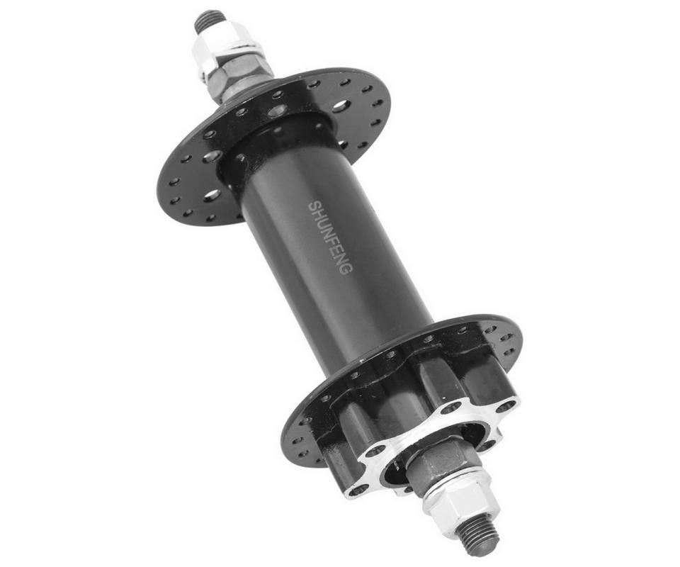 Shunfeng Fat Bike Front Hub 36 Holes 6 Screws Disc Compatible Black Screw HZN-35