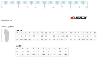 Sidi Eagle 10 Mega Spd Dağ Bisikleti Ayakkabısı Siyah Yeşil 42