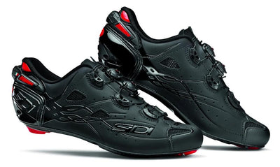 Sidi Shot Matt Black Road Bike Shoes Size 42