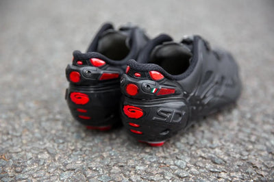Sidi Shot Matt Black Road Bike Shoes Size 42