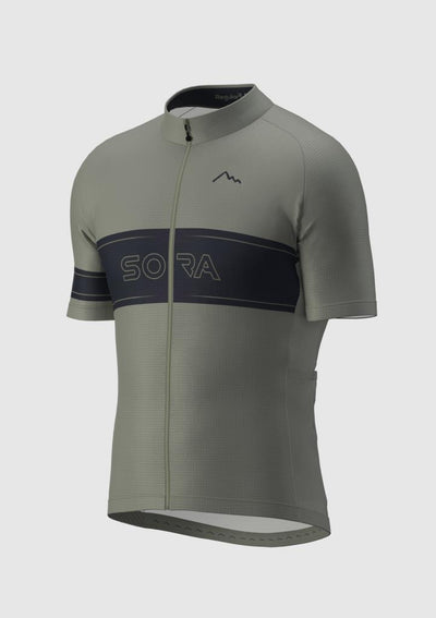 Sora Gray-Anthracite Regular 3.0 Cycling Jersey 