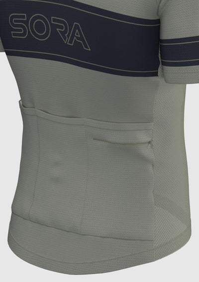 Sora Gray-Anthracite Regular 3.0 Cycling Jersey 