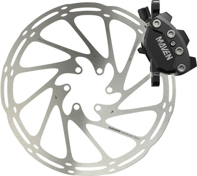 Sram Maven Base 4 Piston Hidrolik Disk Fren Seti Ön Arka - Görsel 6