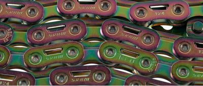 Sram Red AXS E1 Rainbow Zincir 12S 126 Bakla Hollowpin - Görsel 7