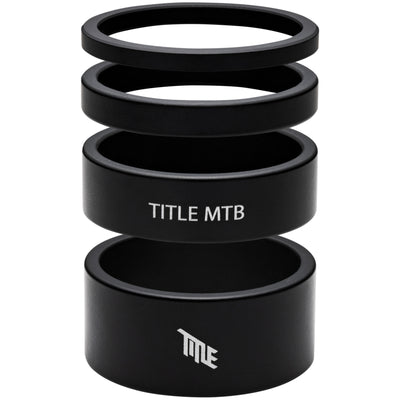 Title Alloy Headset Spacer Kit Furç Spacer Seti Farklı Renklerde
