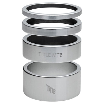 Title Alloy Headset Spacer Kit Furç Spacer Seti Farklı Renklerde
