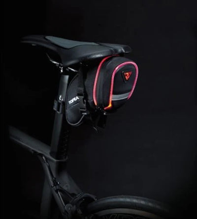 Topeak Aero Wedge IGlow Led Işıklı Sele Altı Çanta 0.5L Small TIG-AW02 - Görsel 5