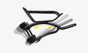 Topeak TetraRack M2 Porte-bagages arrière à fixation sur cadre TA2408M2 250446