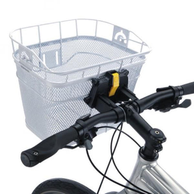 Topeak Wire Aparatlı Ön Bisiklet Sepeti Beyaz