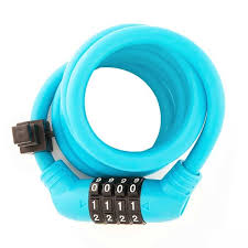 Ulac Zen Master 10x150 Combination Bicycle Lock Blue