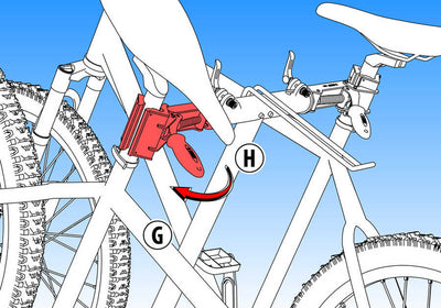 Unior Support de Réparation Vélo Double Professionnel 1693C 622581