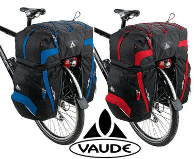 VAUDE KARAKORUM BICYCLE TOUR SADDLE 68 LT BLACK-RED