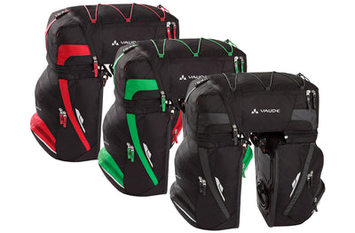 VAUDE KARAKORUM BICYCLE TOUR SADDLE 68 LT BLACK-RED