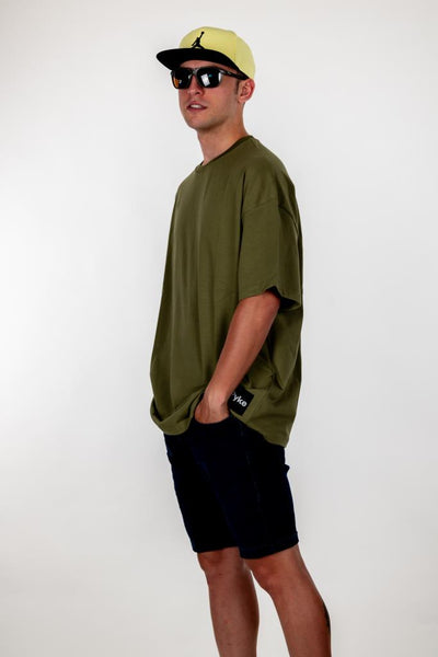 Yeşil Pyke Oversize Tişört - Görsel 2